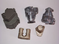 1/6 Harley engine parts