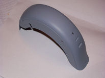 1/6 Harley mudguard primed