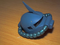 Finished 1/48 Zaku 2 head