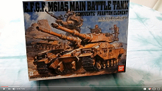 1/35 E.F.G.F M61A Battletank unboxing